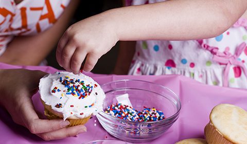 Cupcake Decorating Cupcake decorating at Crowne Plaza Coogee Beach.
