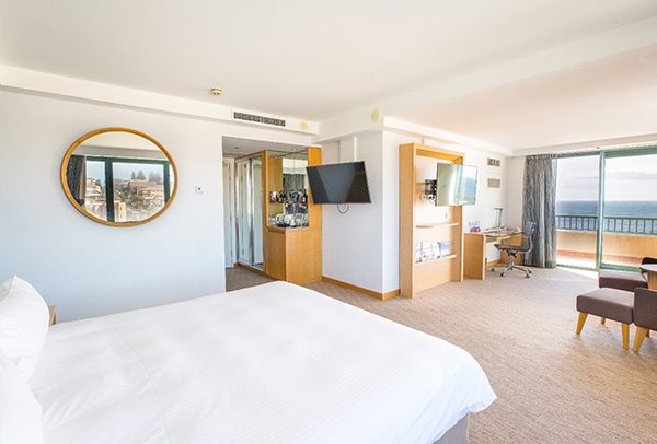 Photograph of Ocean Front Suite at Crowne Plaza Coogee Beach, Sydney.