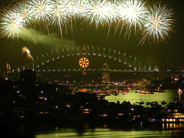 New Years Eve at Dudleys Page Reserve, Dover Heights, Sydney