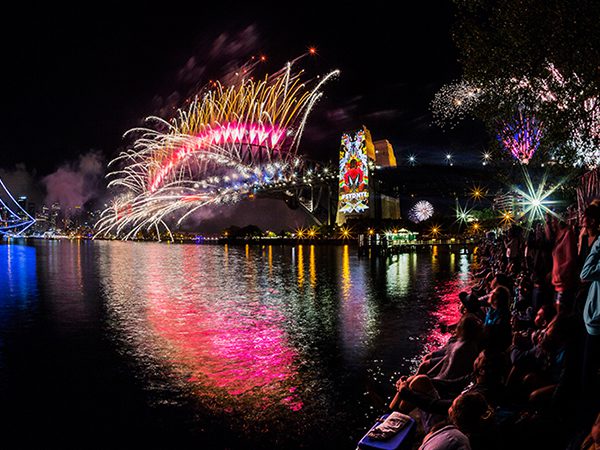 New Years Eve from Pirrama Park, Sydney