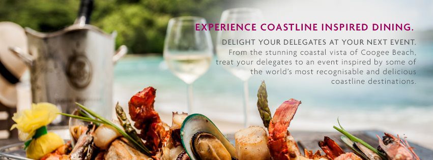 thumbnail Coatlines Inspired Dining package and event venue hire at Crowne Plaza Sydney Coogee Beach